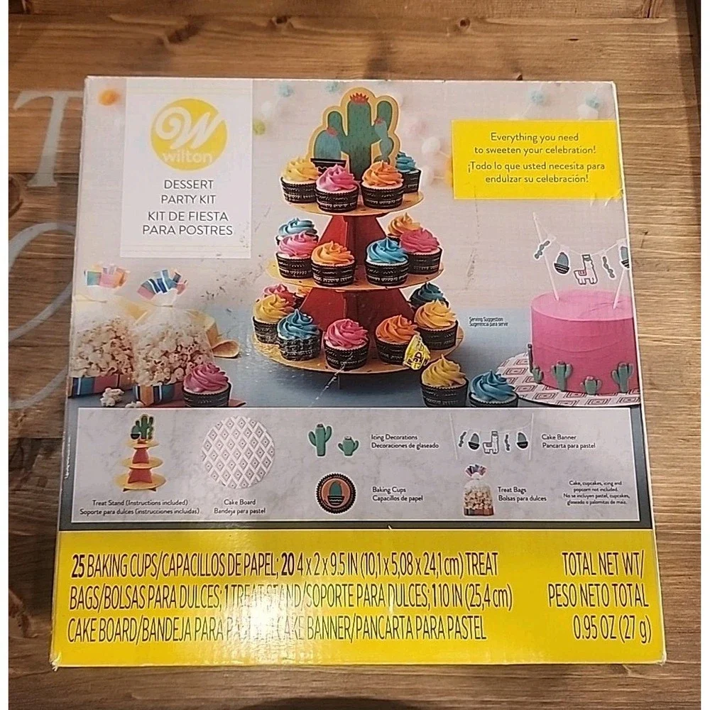NEW Wilton‎ Party Dessert Kit, Cactus
